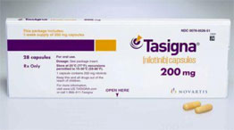 Tasigna packaging