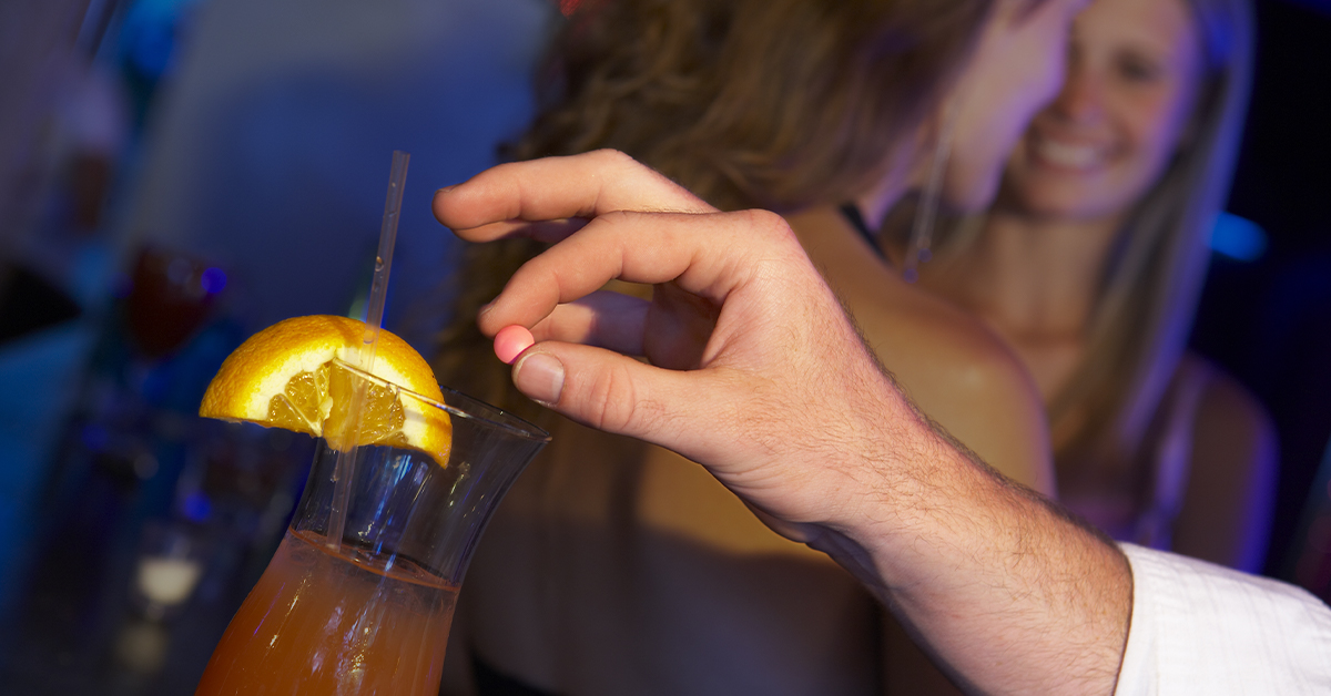 Sexual Abuse of Drugged Women – Rich Businessman Facing Charges Sexual Abuse of Drugged Women - Rich Businessman Facing Charges man putting unknown red pill in alcoholic drink at a night club